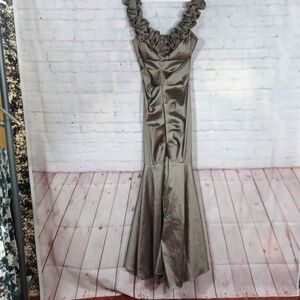 Joanna Chen Womans  Xscape Designer  Gray‎ Fancy Prom Dress 12